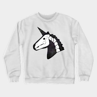 skeleton unicorn Crewneck Sweatshirt